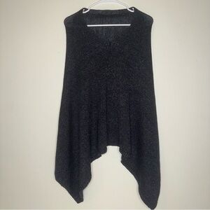 Eileen Fisher Organic Linen knit poncho ONE SIZE